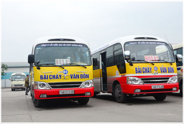 xe bus bãi cháy vân đồn