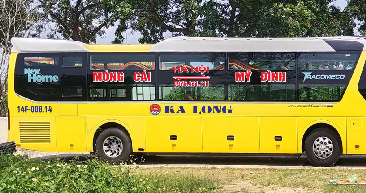 xe đi quảng ninh ka long (tiến trình)