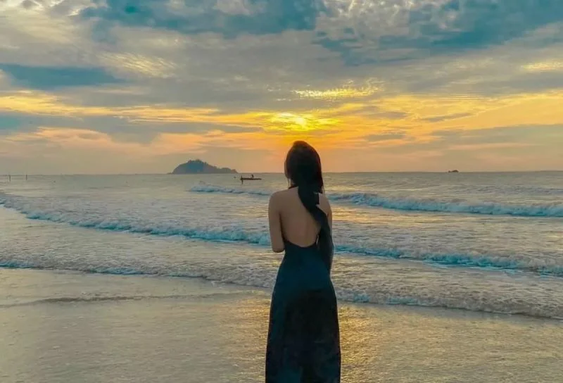 bãi biển hải tiến