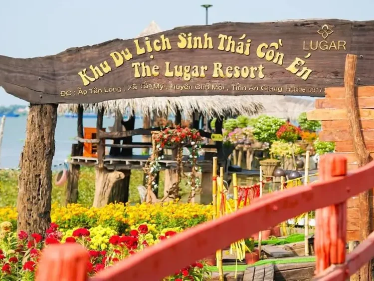 khu du lịch sinh thái cồn én an giang