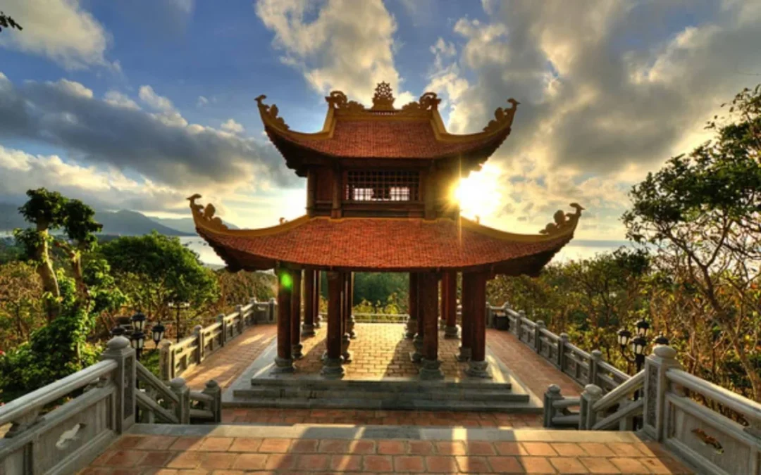 vân sơn tự núi một