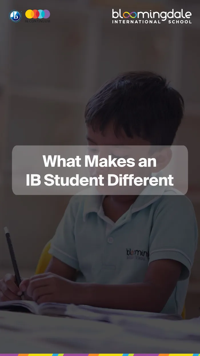 What makes an IB student different is not just what they lea