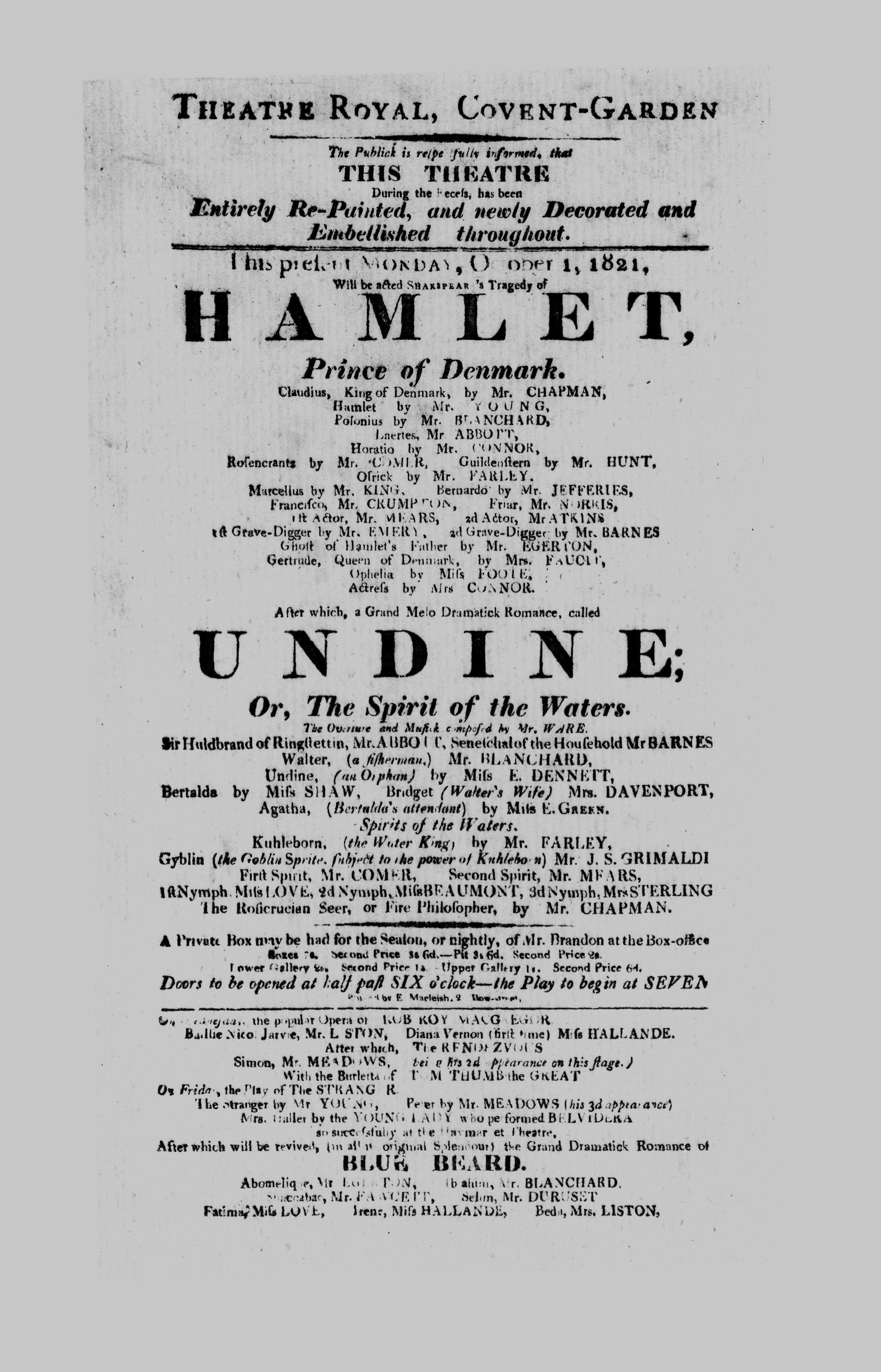 Playbill page 190