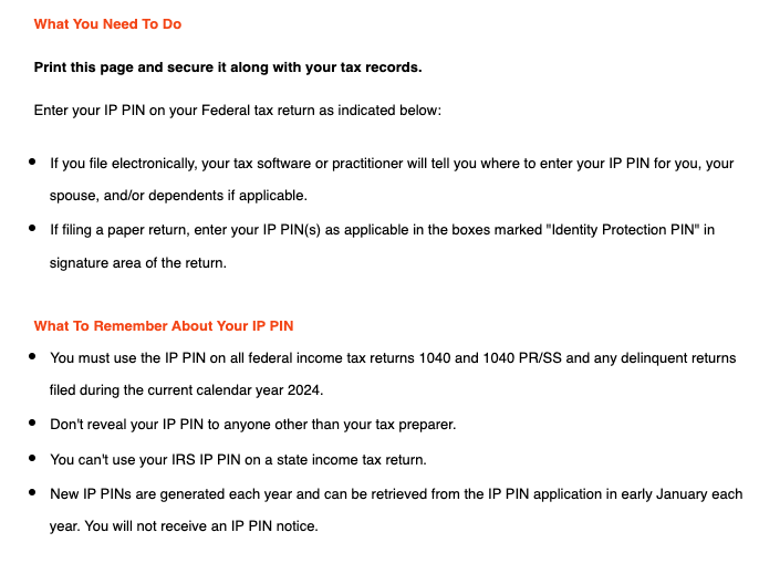 IRS IP PIN IMAGE