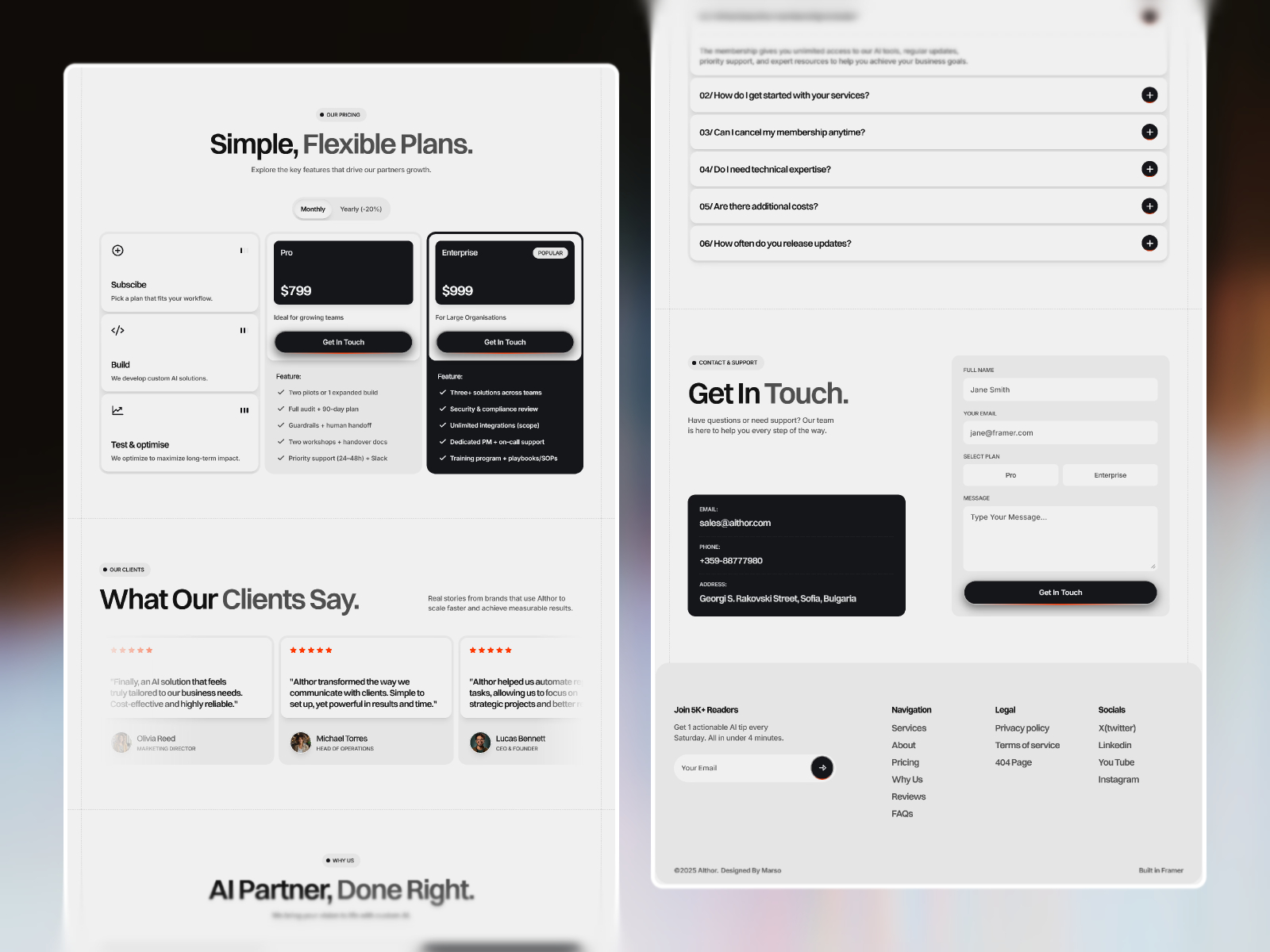 AIthor — Chatbot & AI Agency Template - Image 2