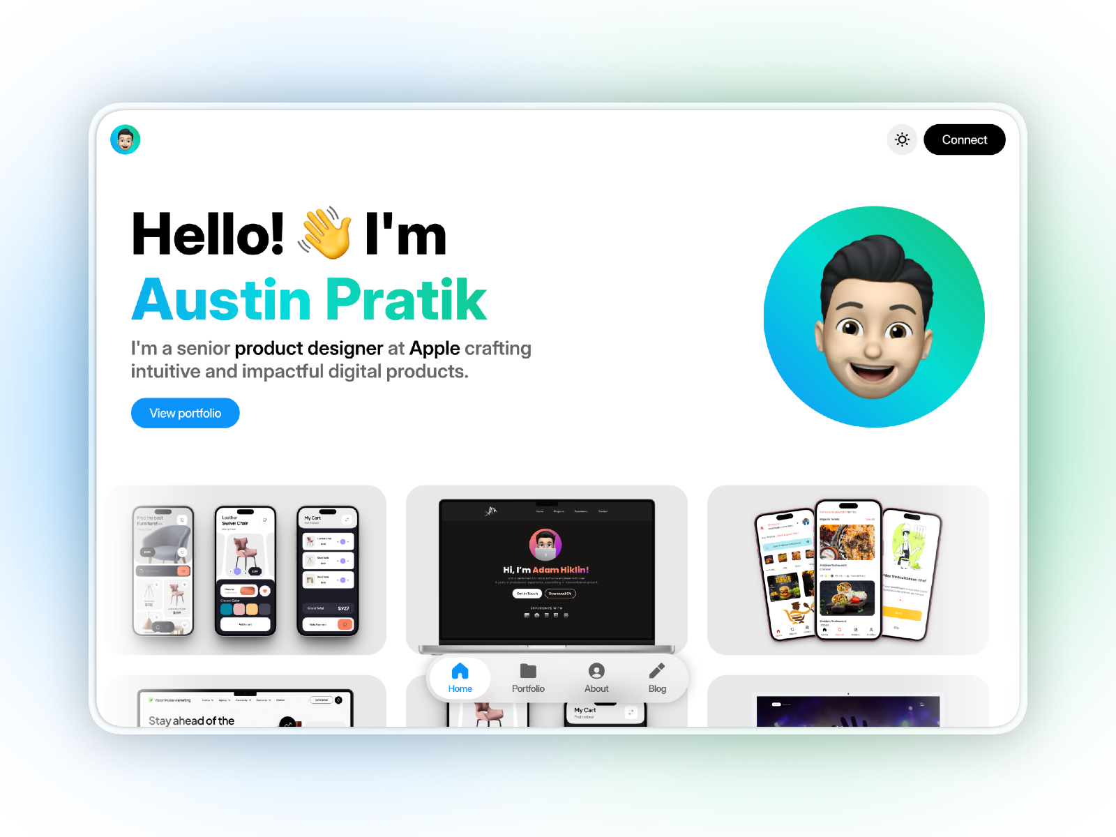 Austin — Portfolio Template