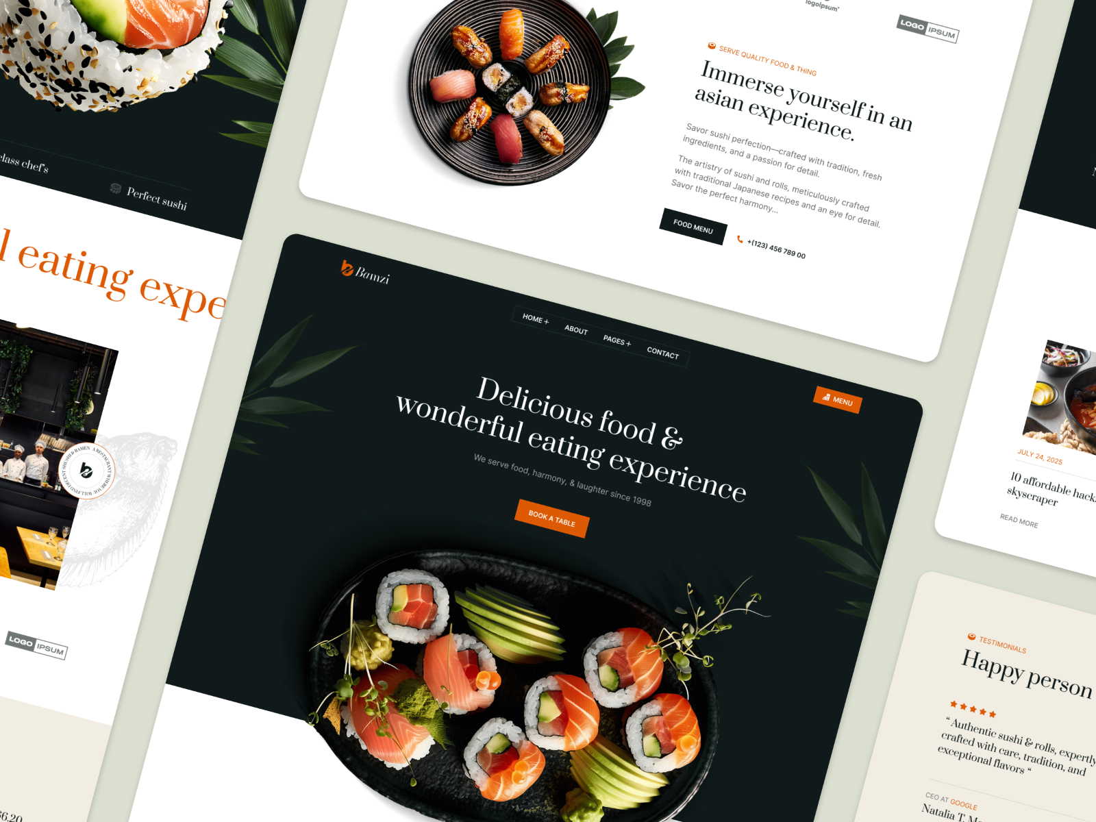 Bamzi — Restaurant Template - Image 3