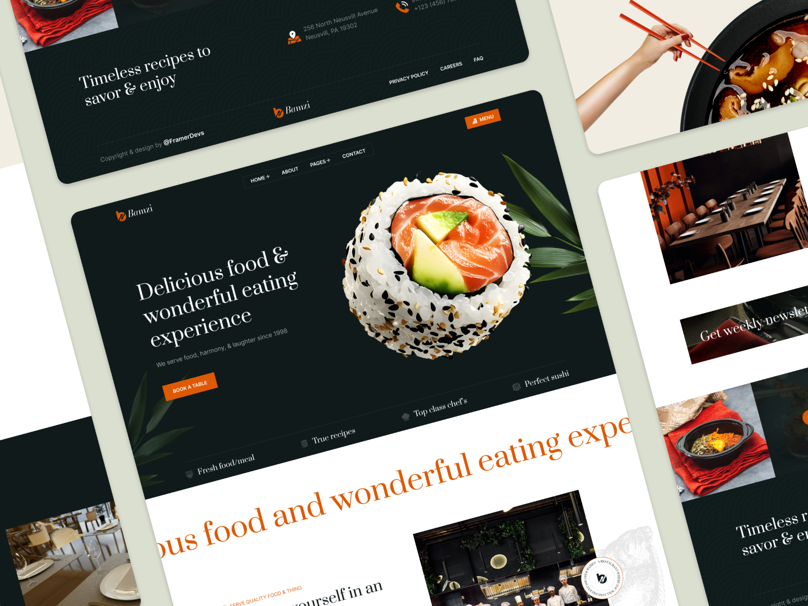 Bamzi — Restaurant Template - Image 4