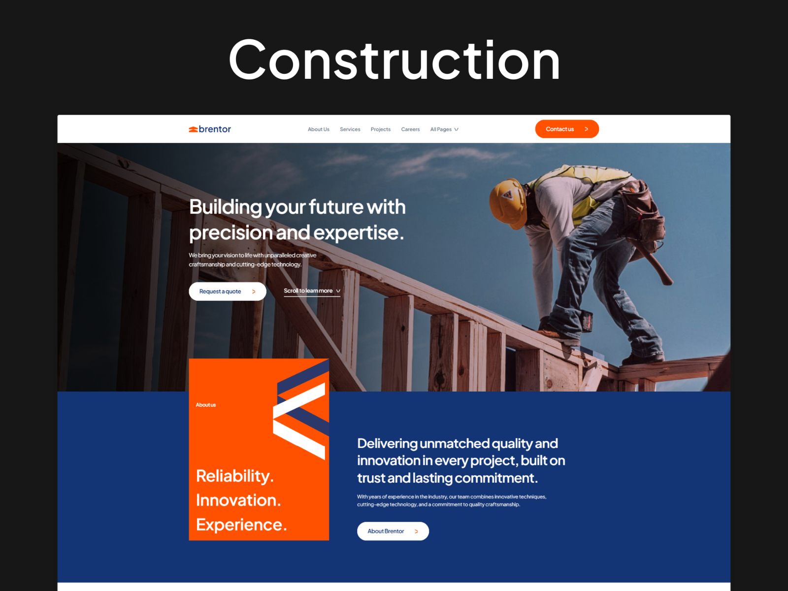 Brentor — Construction Framer Template