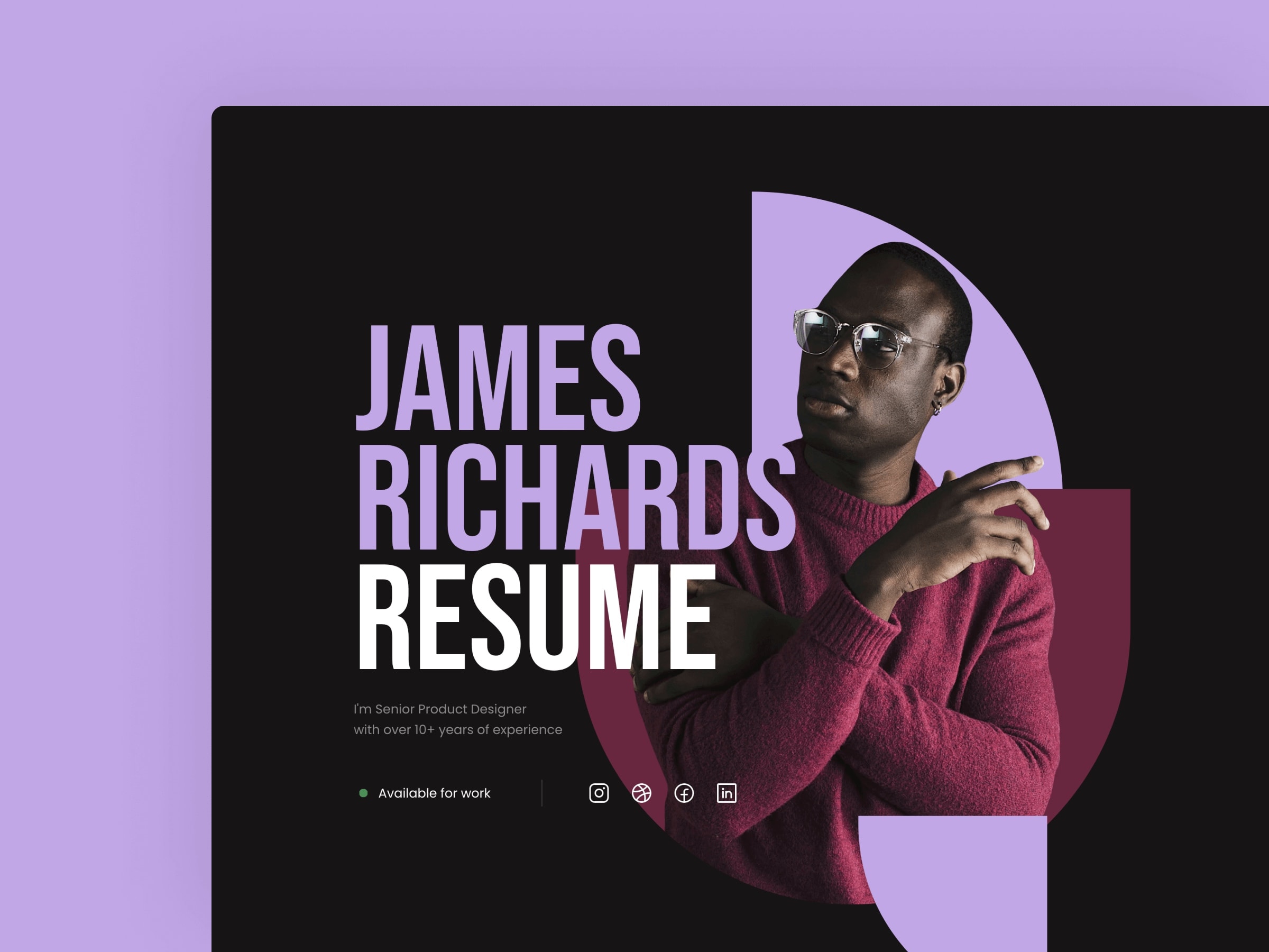 Colorius · Free Portfolio Template - Image 3