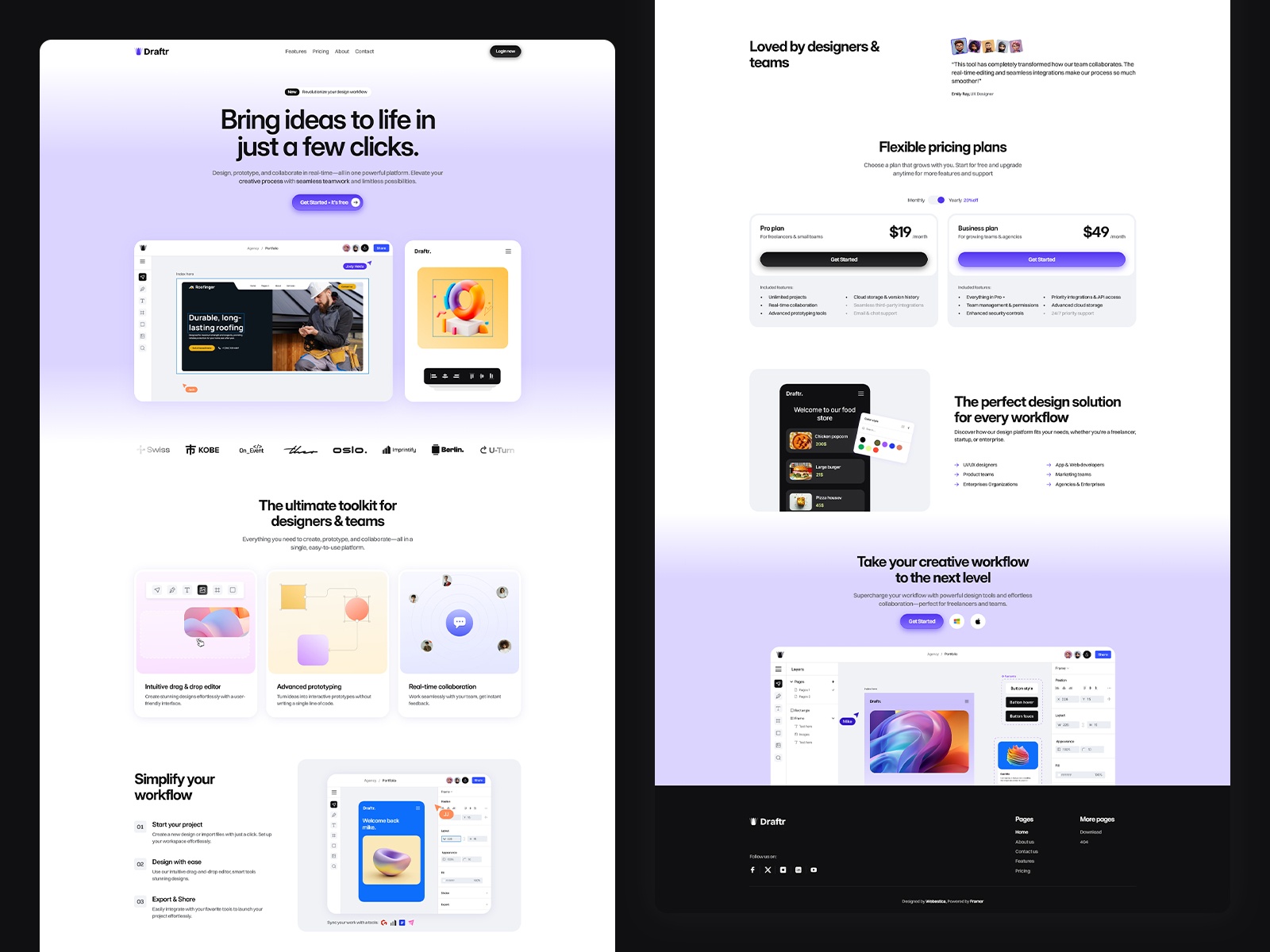 Draftr — SaaS and Software Template - Image 3