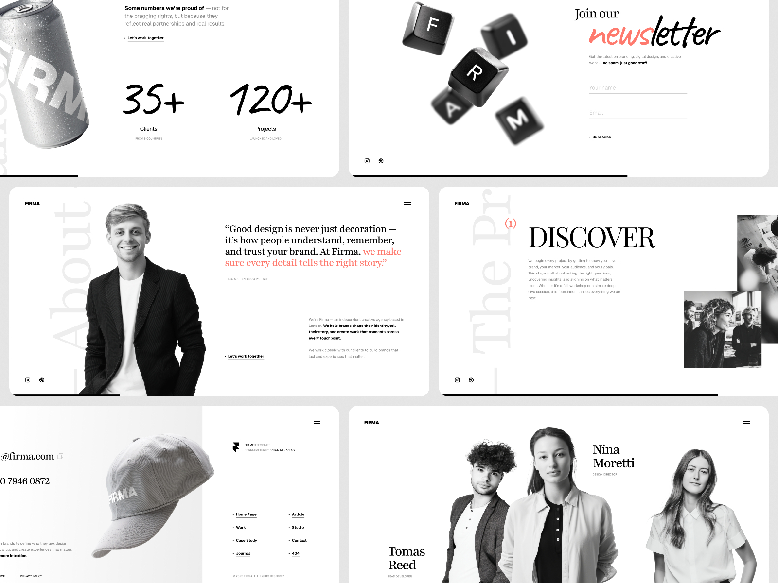 Firma — Creative Agency Website Template - Image 2