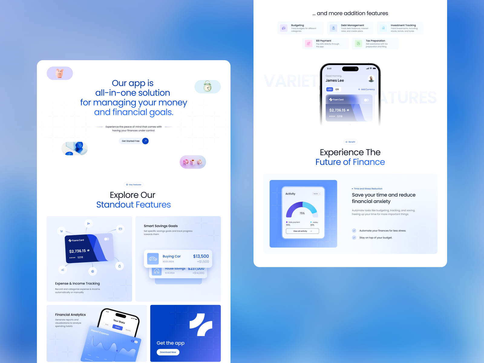 Fizens — The Ultimate Finance SAAS Website - Image 3