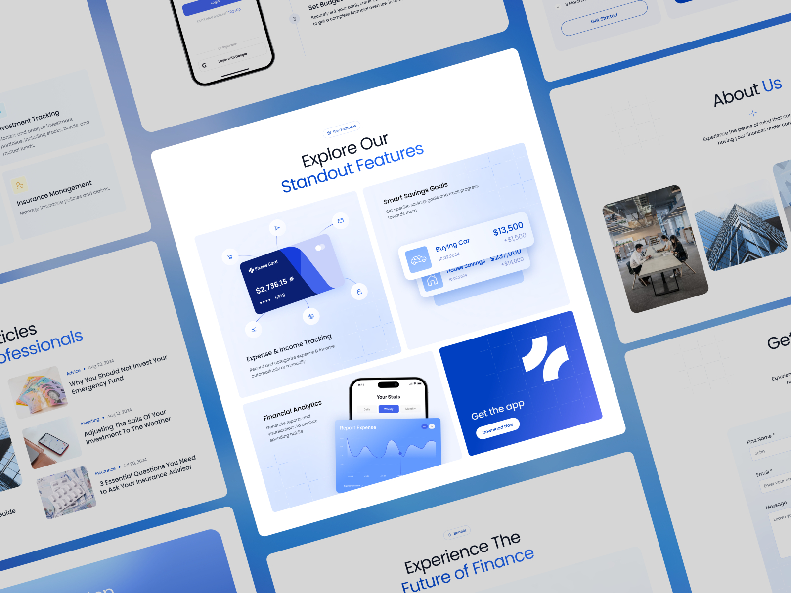 Fizens — The Ultimate Finance SAAS Website - Image 4