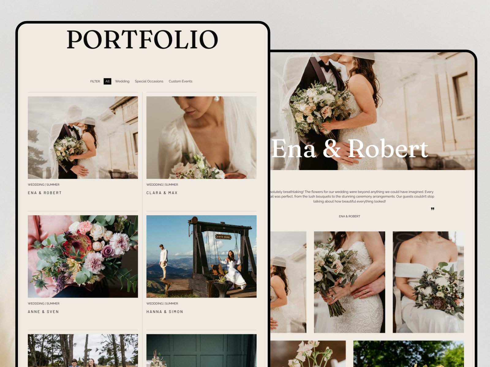 Floraly — Florist & Photographer Portfolio - Image 3