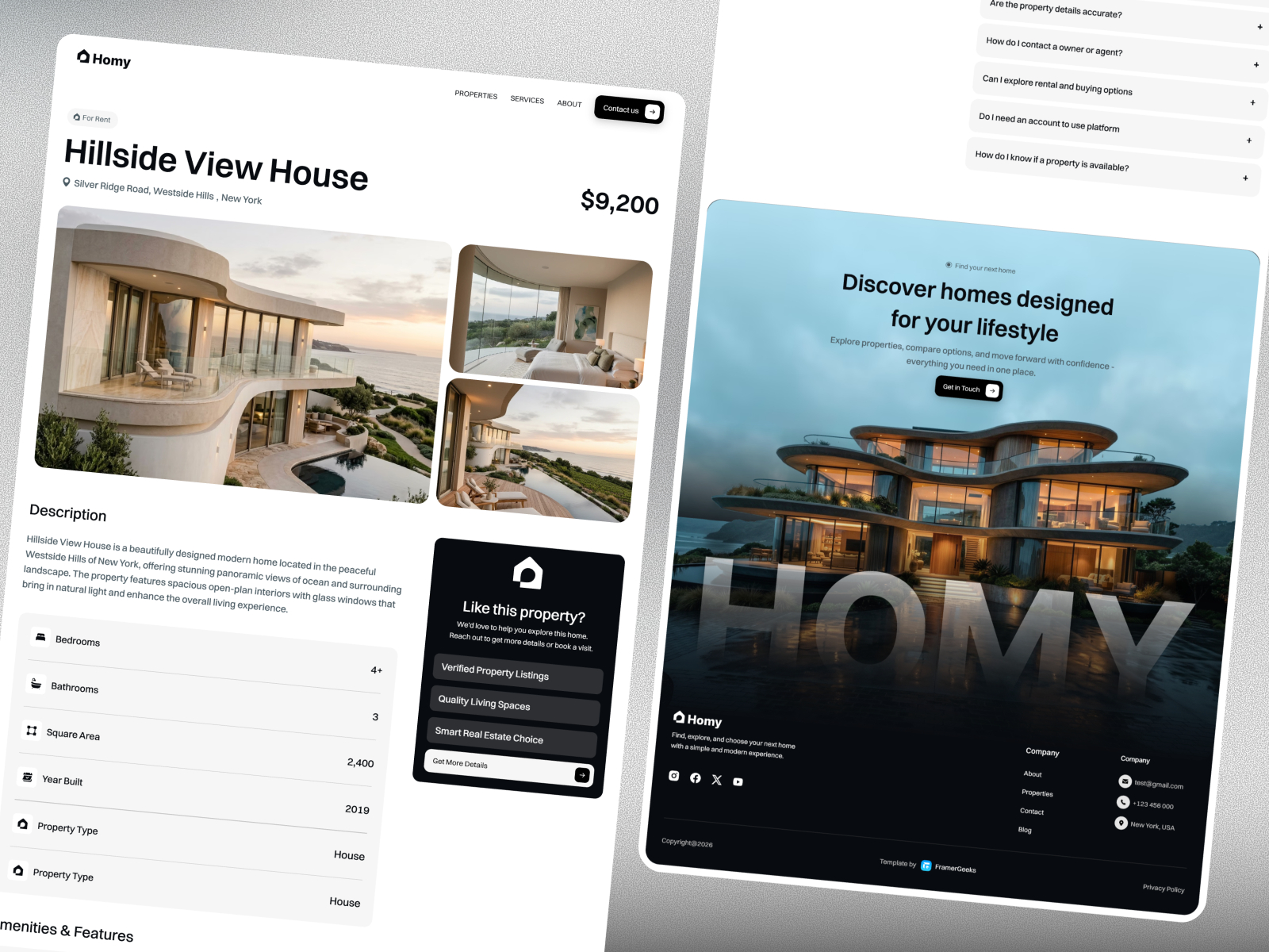 Homy — Modern Luxury Real Estate Template - Image 3
