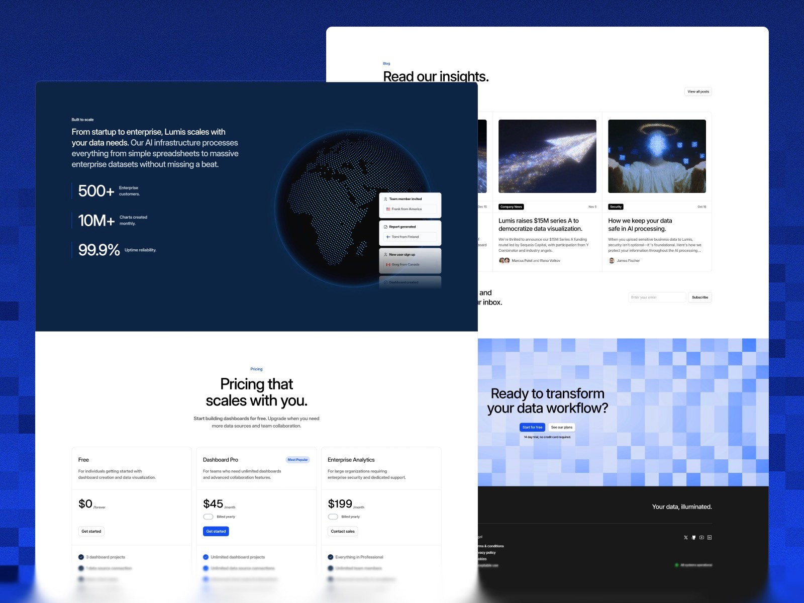 Lumis — Premium AI SaaS Template - Image 2