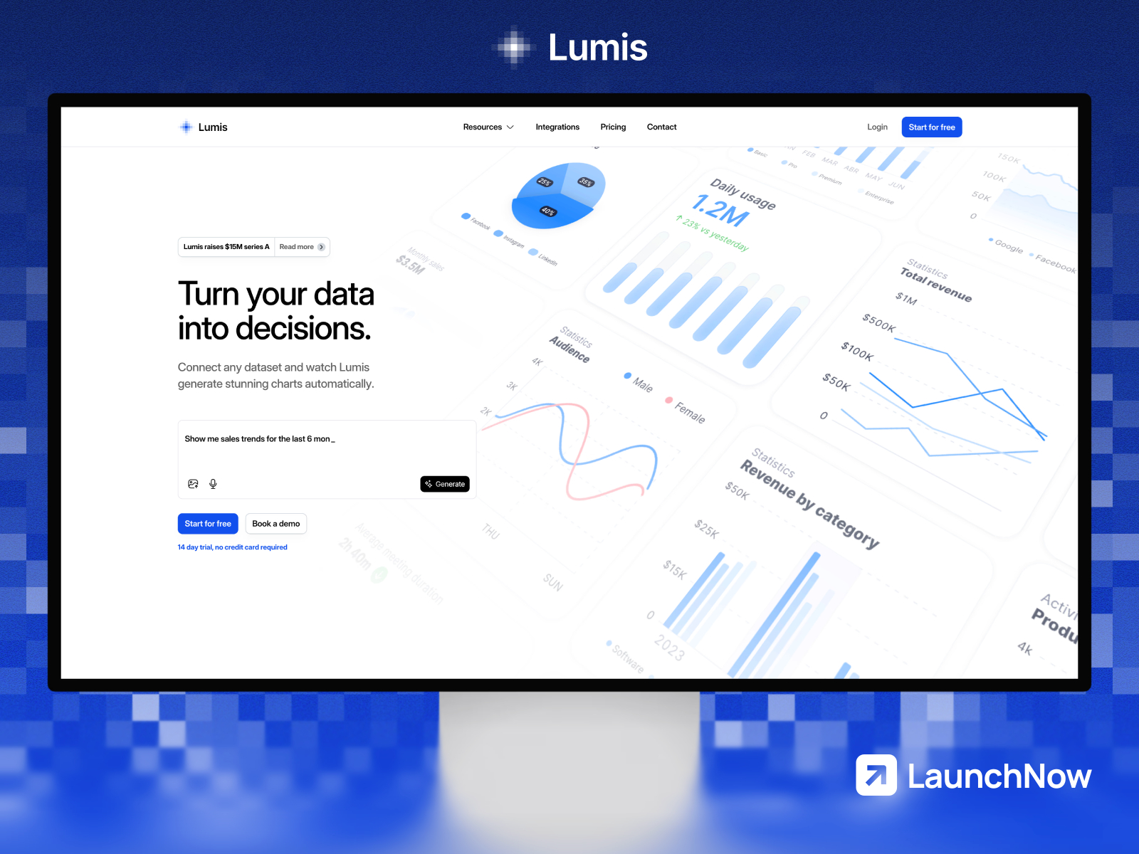 Lumis — Premium AI SaaS Template