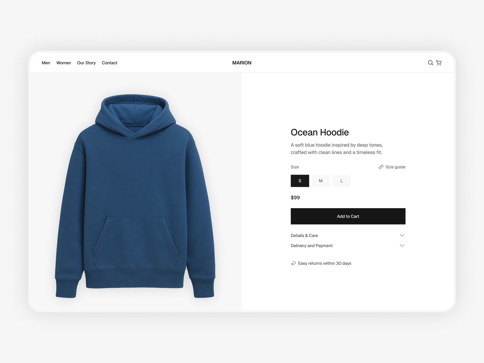Marion — Ecommerce Website Template - Image 4