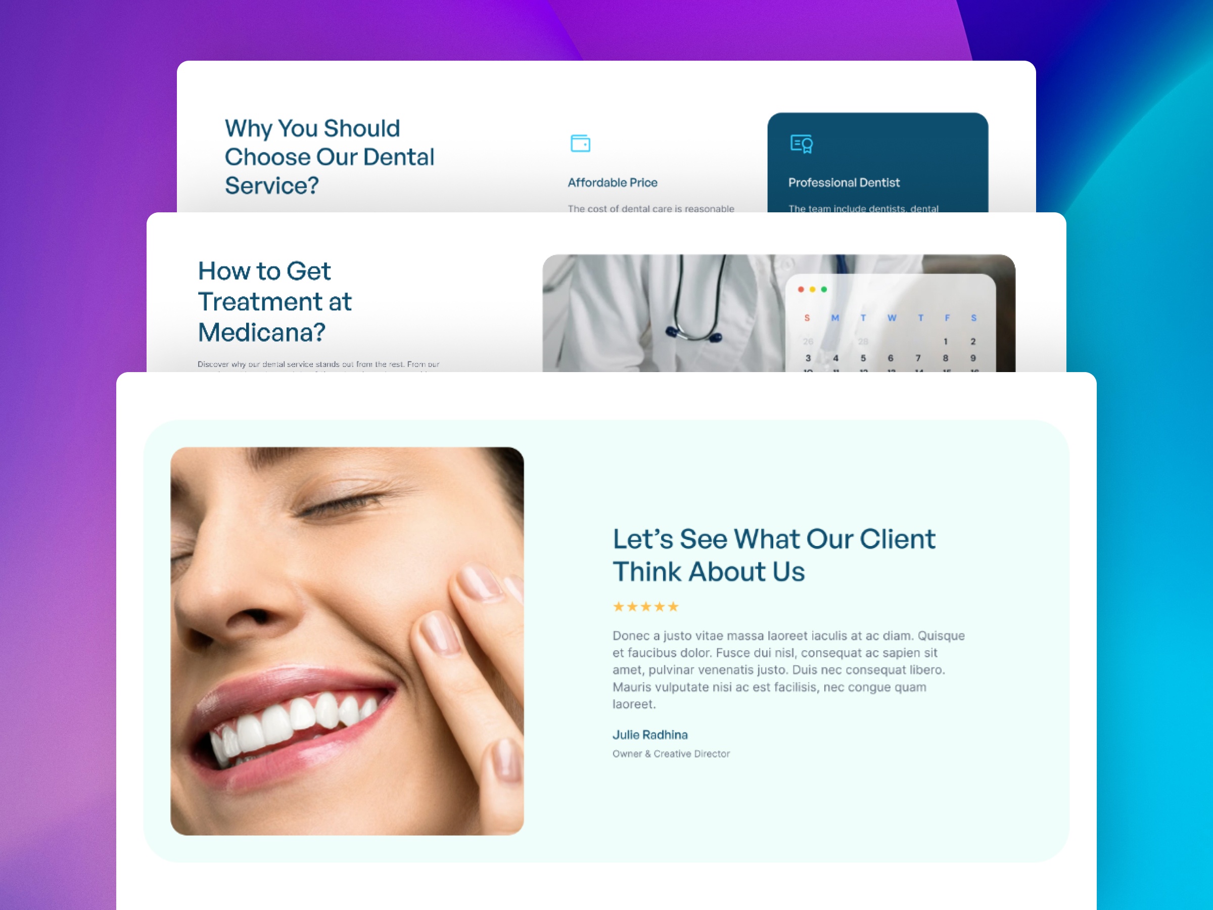 Medicana — Dental Clinic Website - Image 3