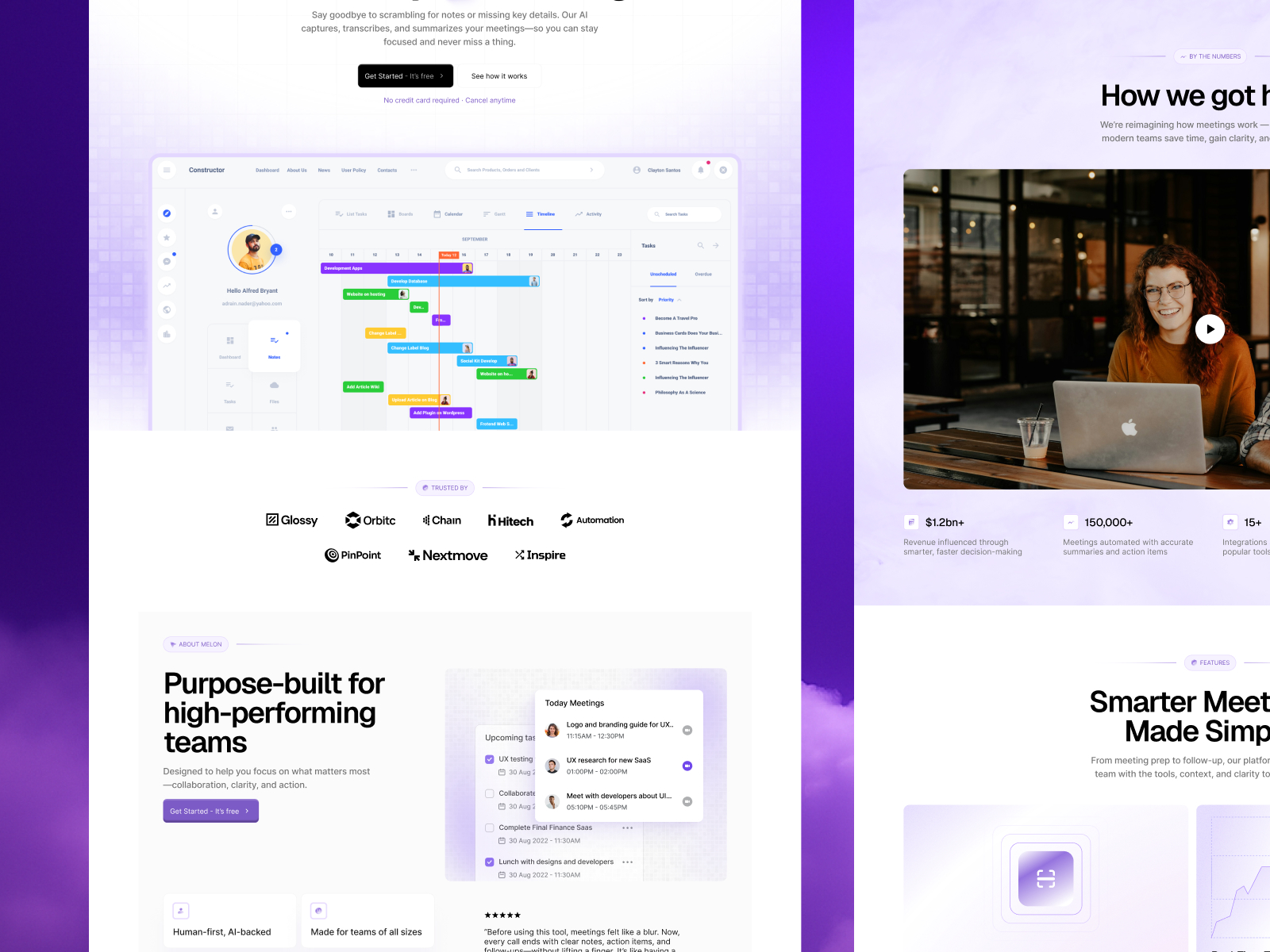 Melon — AI SaaS Template - Image 2