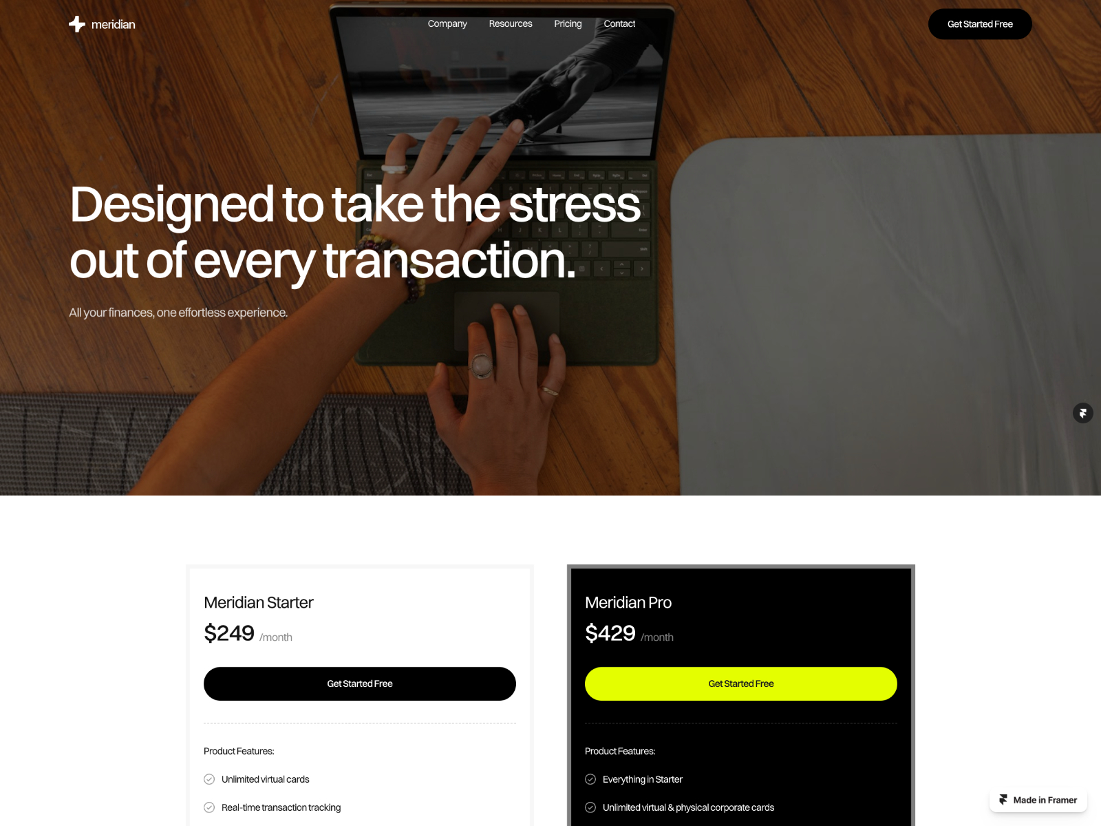 Meridian — Saas Framer Template - Image 4