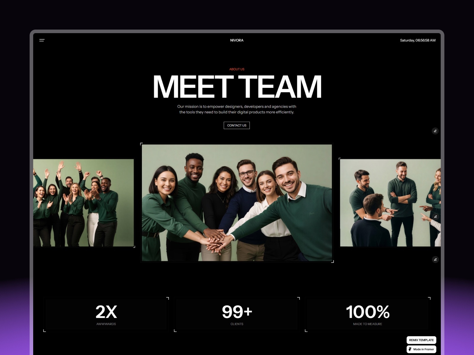Nivora — Best Agency Template - Image 3