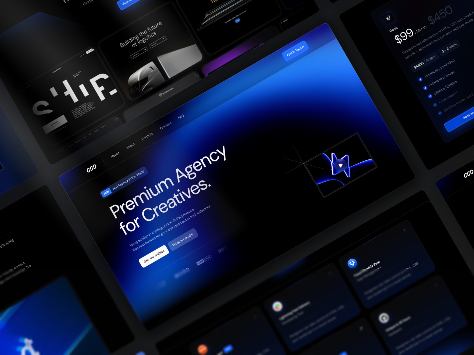 Nubien · AI Agency & Portfolio Landing Page - Image 4