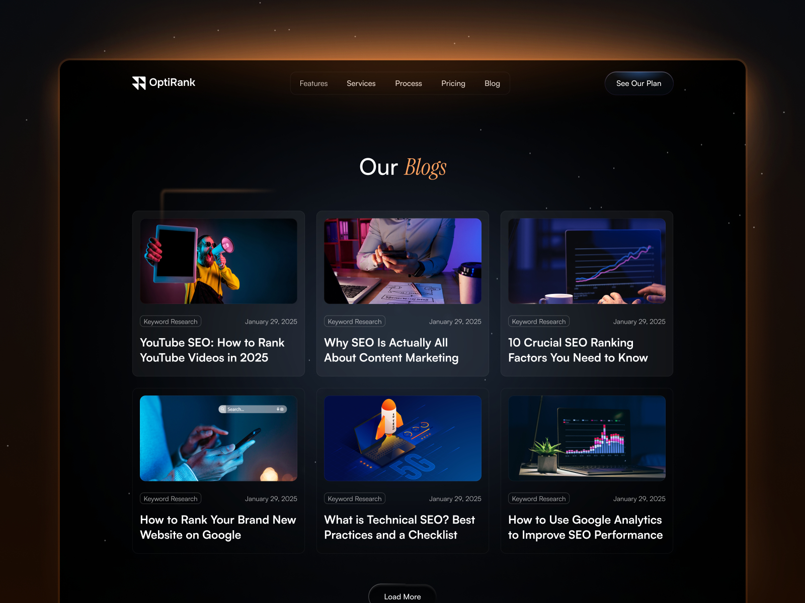 OptiRank — SEO Agency Website Template - Image 4