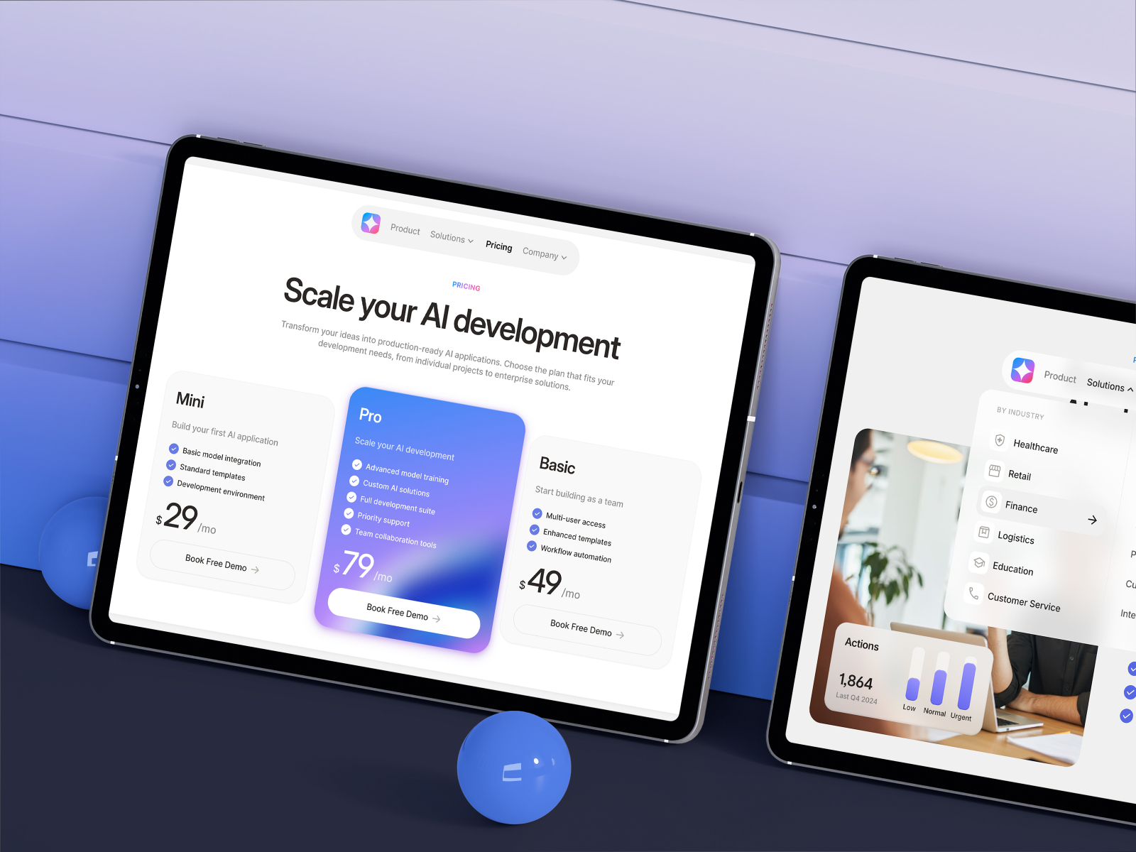 Origin · Agent AI Modern Template