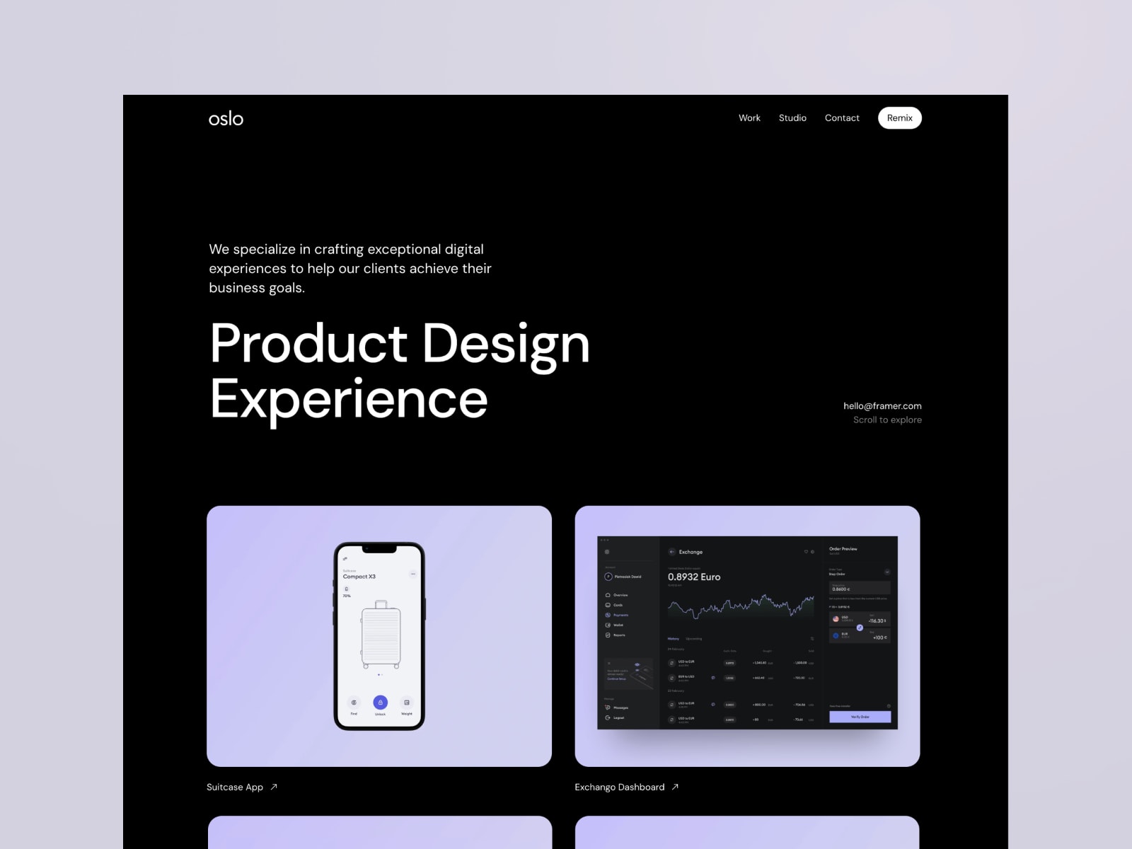 Pearl · Free Framer Creative Portfolio - Image 3