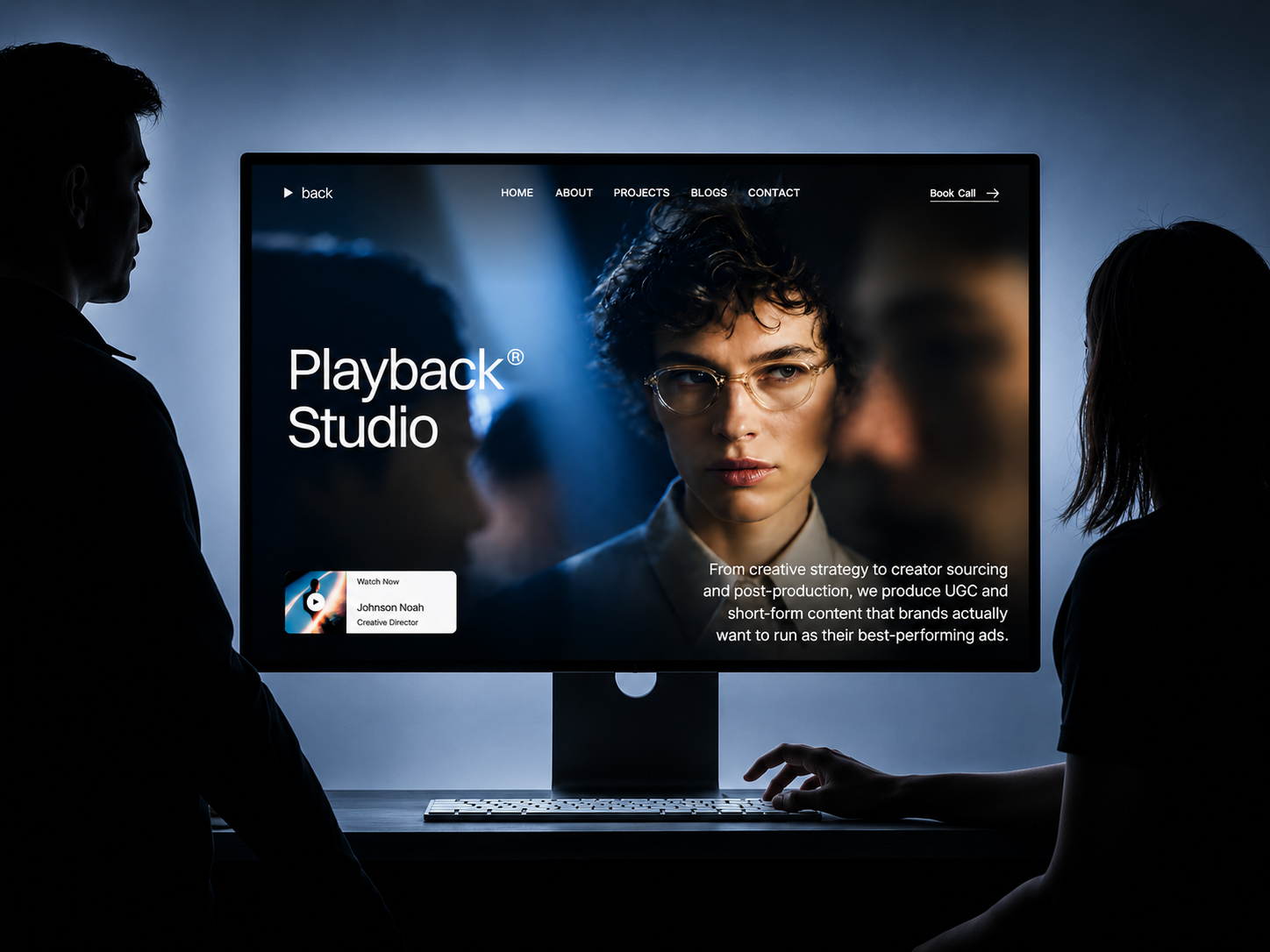 Playback studio · Creator Agency Template