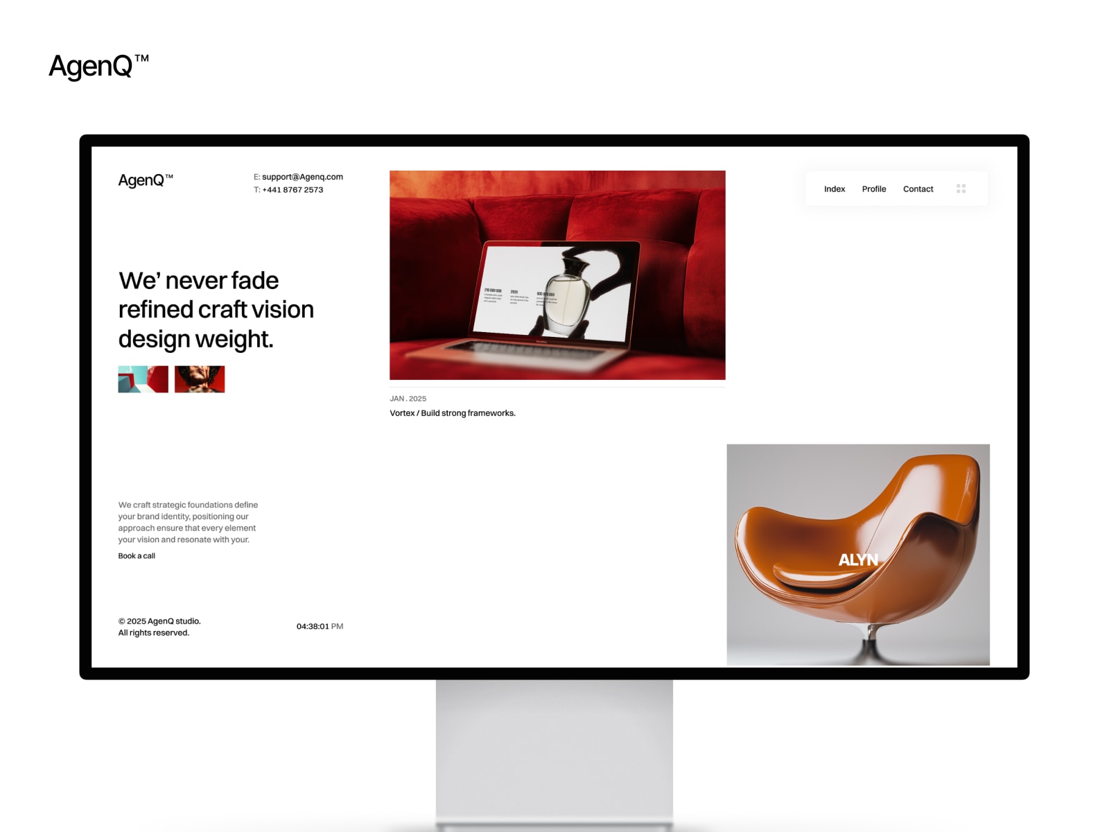 Portx · Dark Portfolio & Agency Portfolio - Image 3