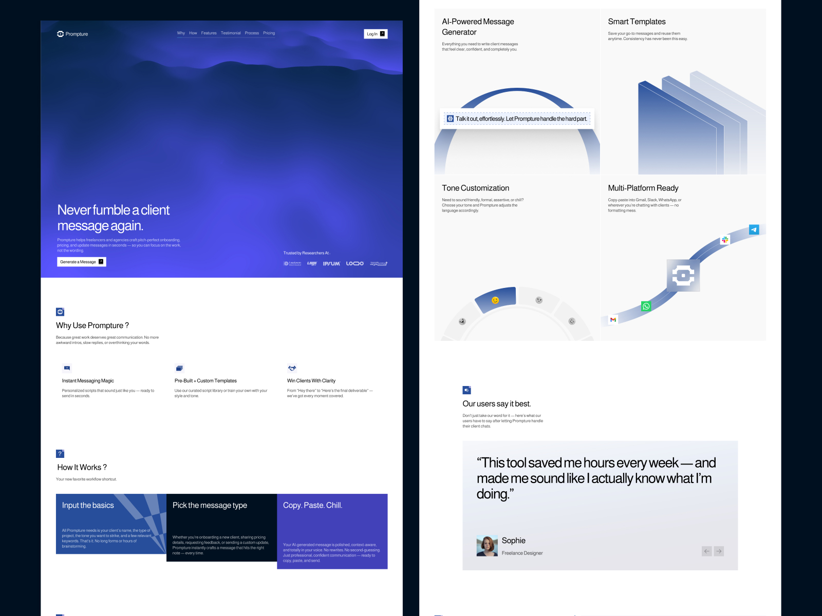 Prompture — AI & SaaS Business Website - Image 3