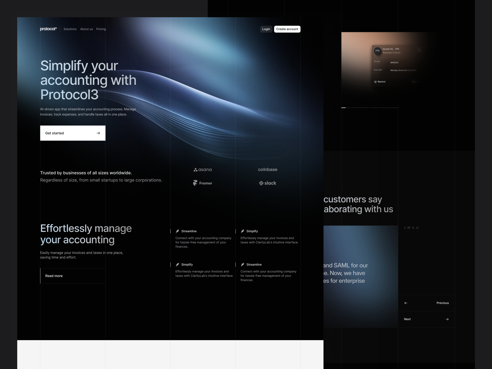 Protocol3 · Business SaaS Template