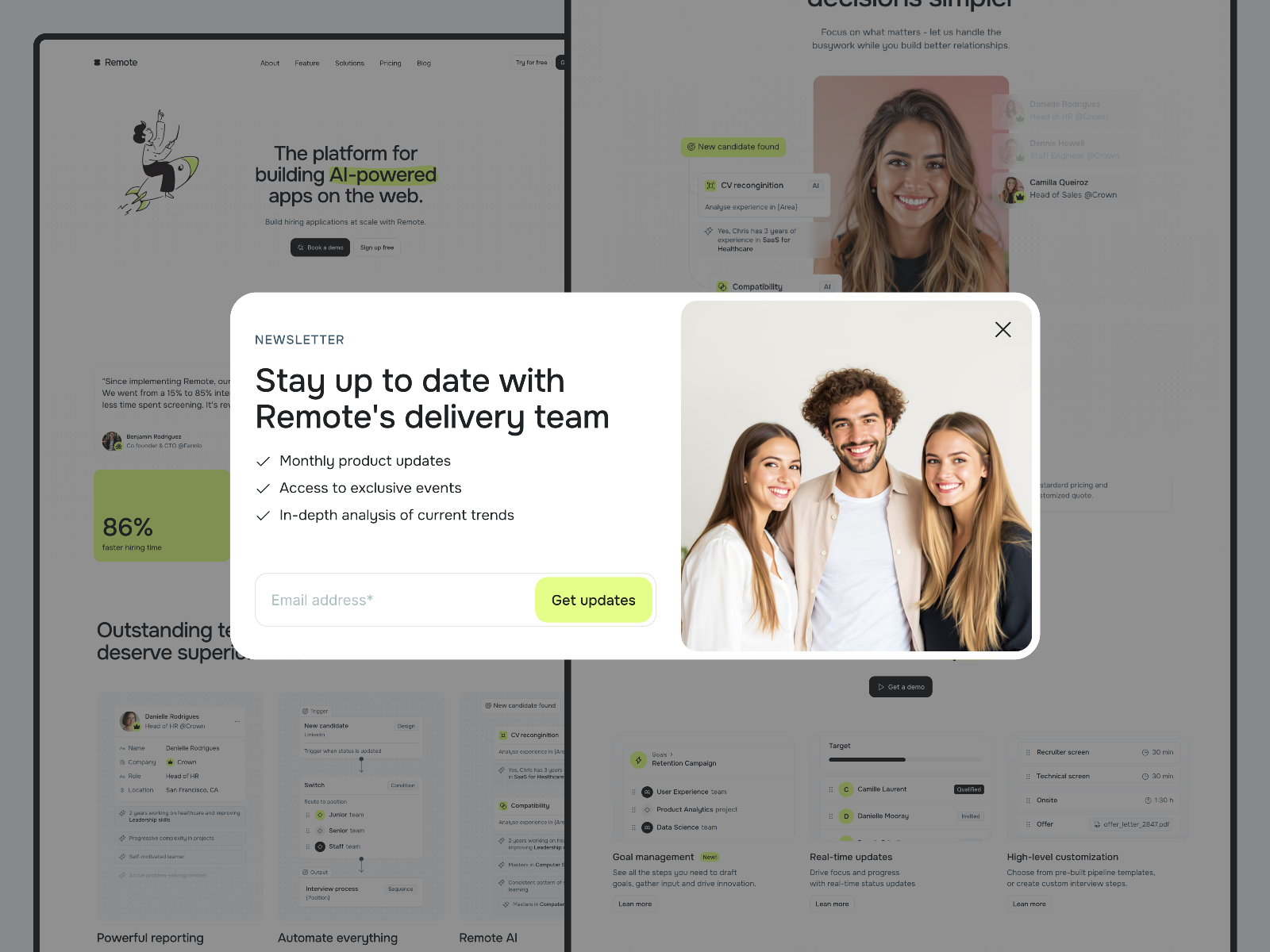 Remote — 100% editable SaaS template - Image 4