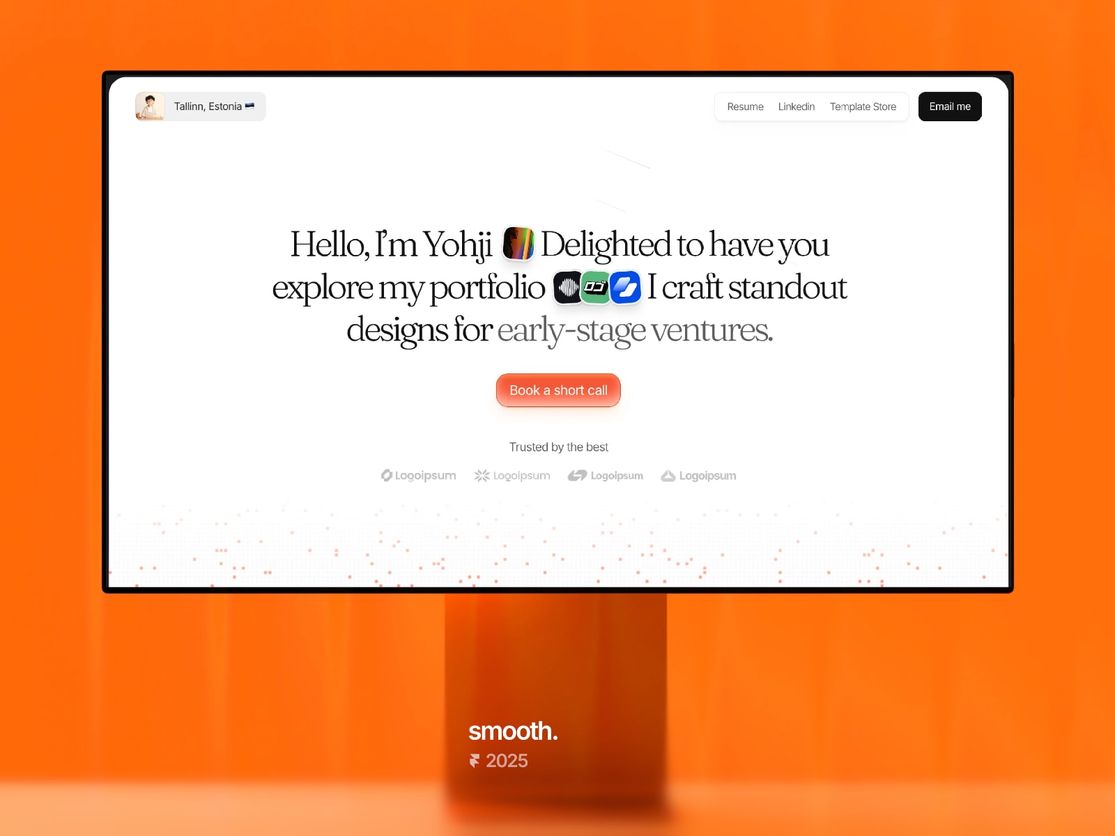 Small Studio · Minimal Portfolio Template - Image 3