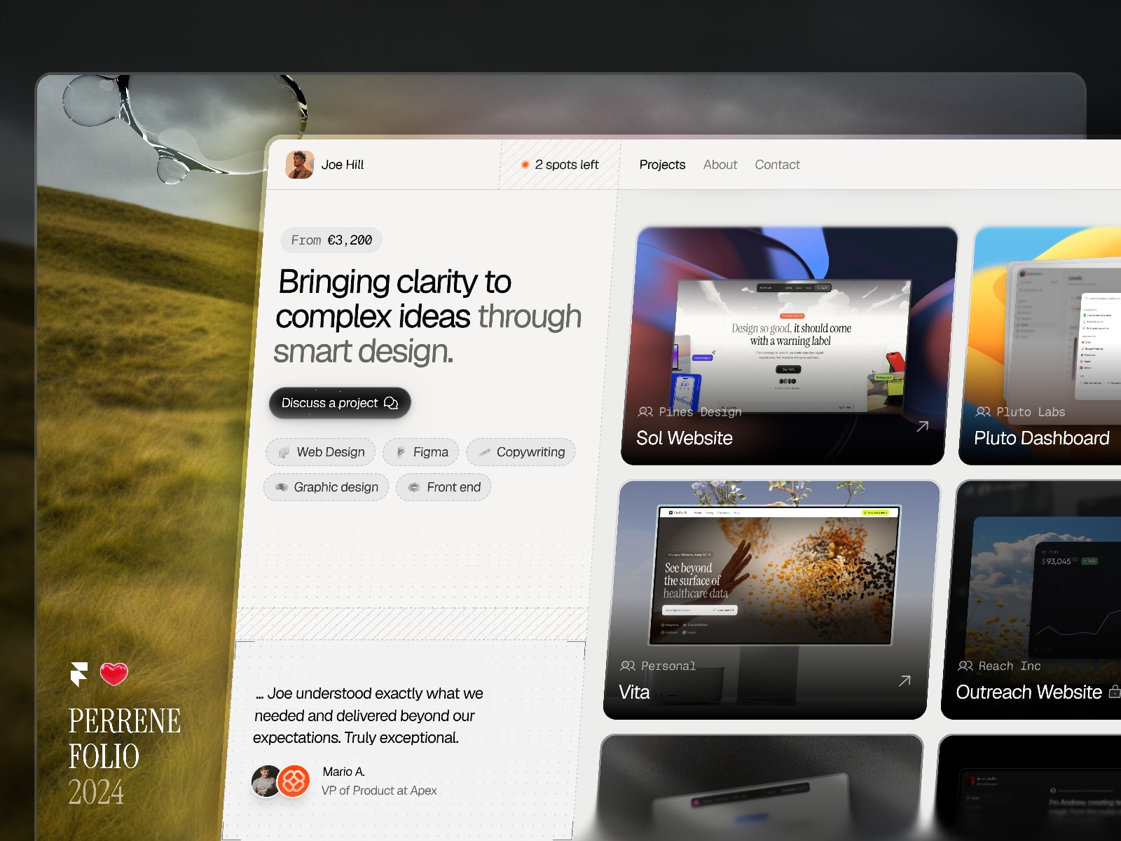 Small Studio · Minimal Portfolio Template - Image 4