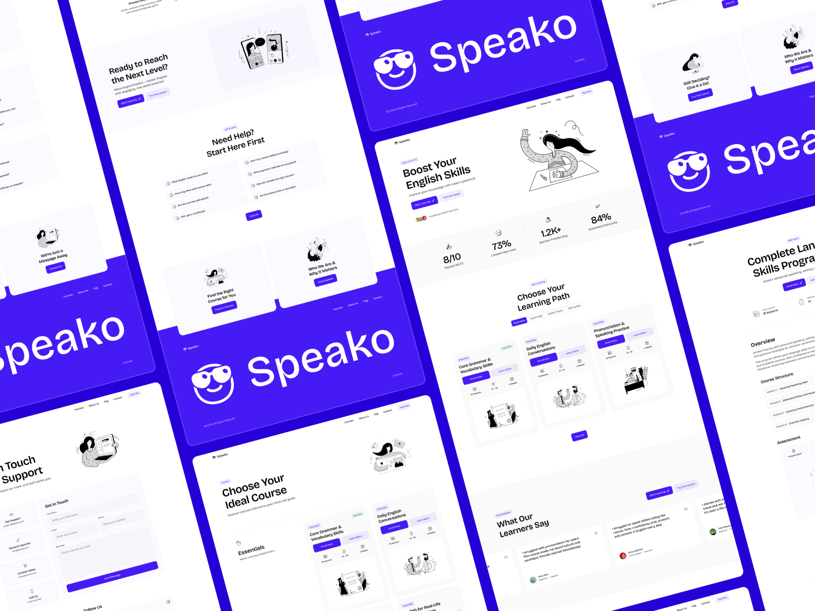 Speako — Online Courses Website - Image 3