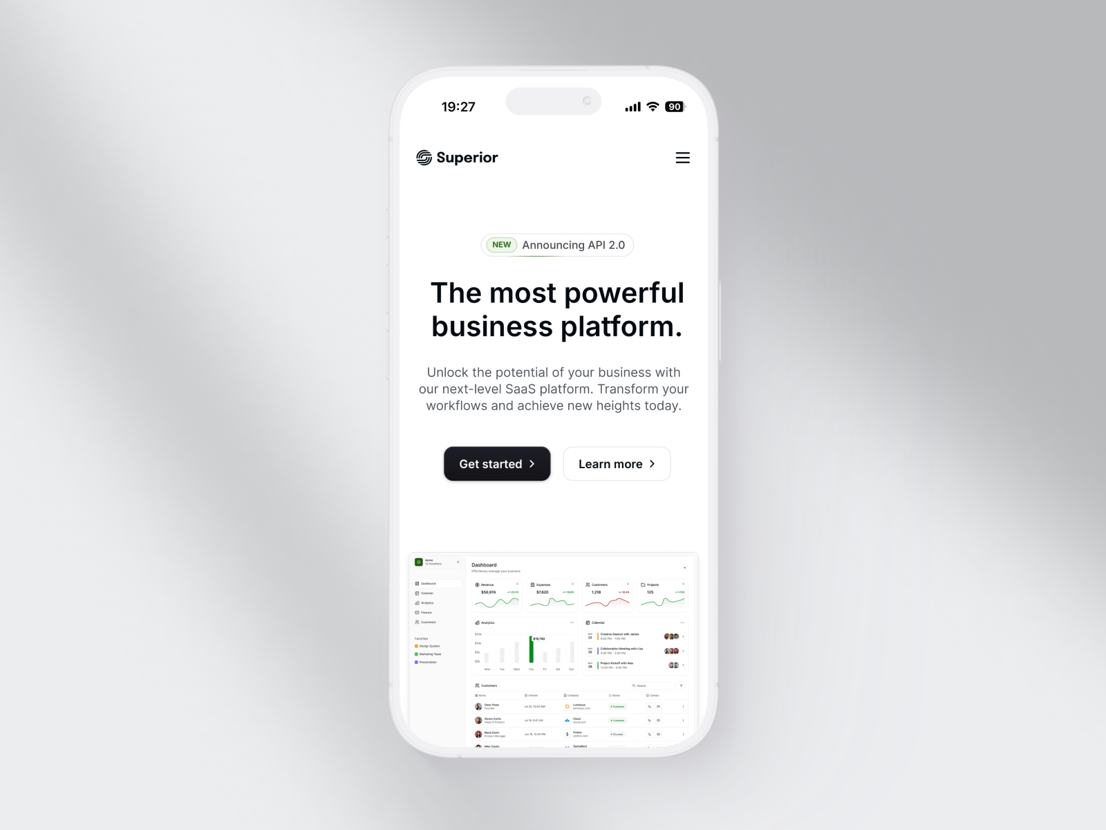 Superior — Startup & SaaS Template - Image 4