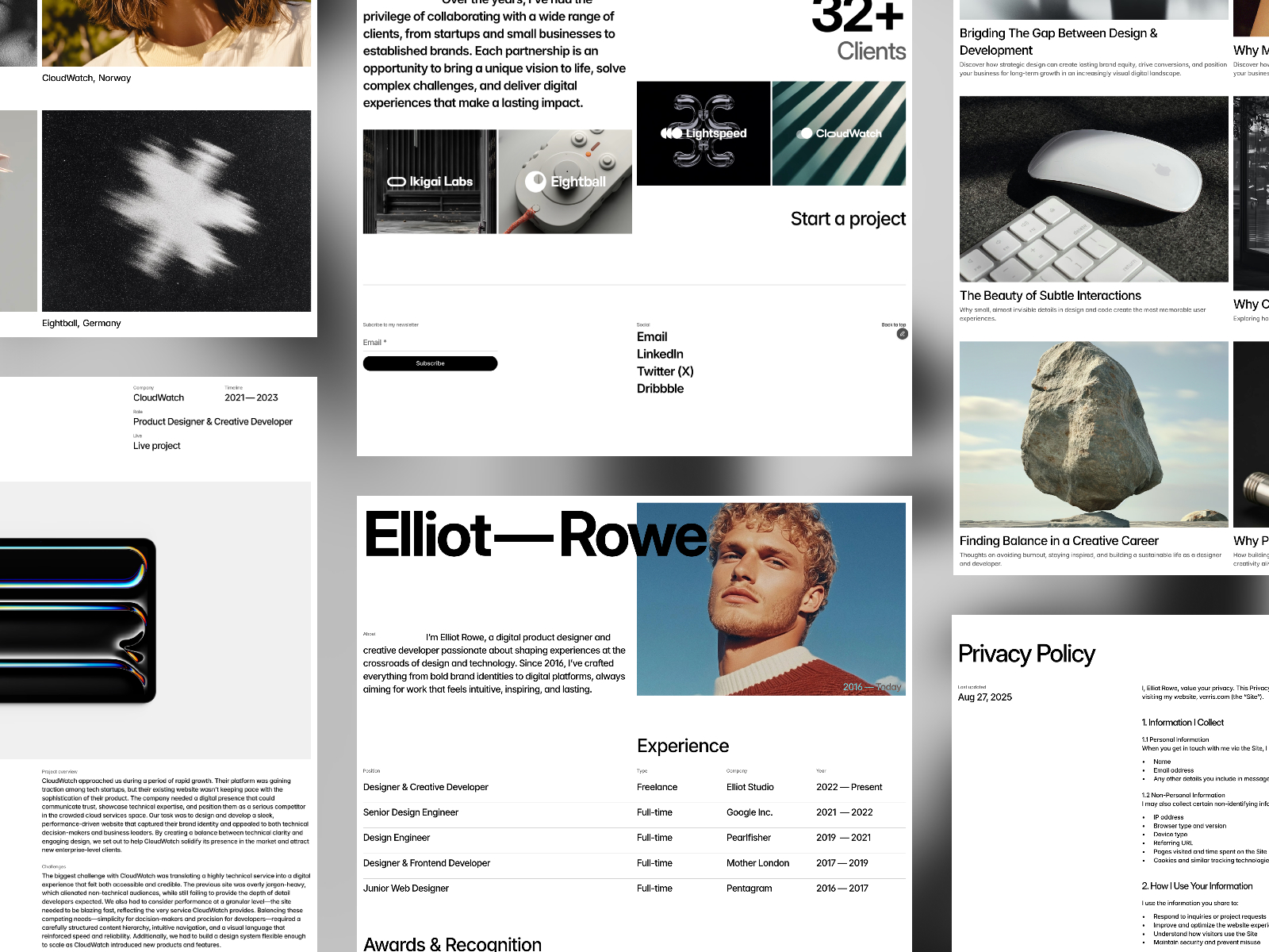Verris — Minimalist Portfolio Template - Image 3