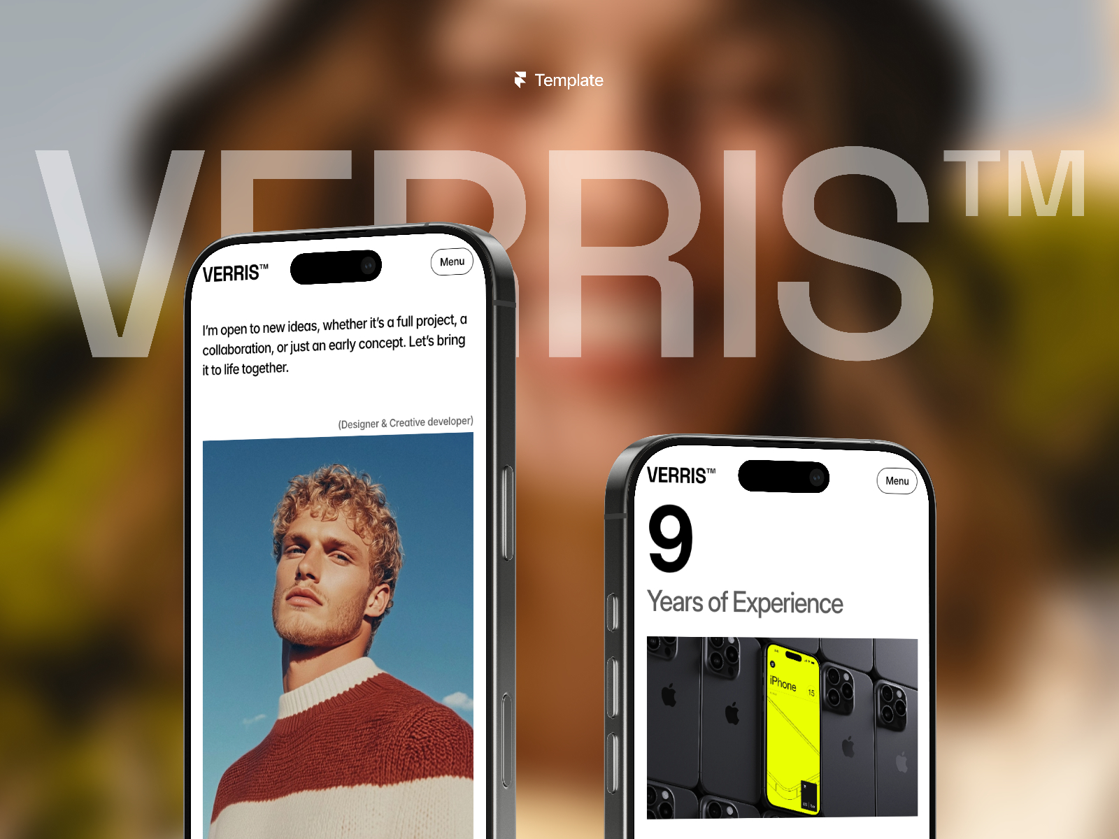 Verris — Minimalist Portfolio Template - Image 4