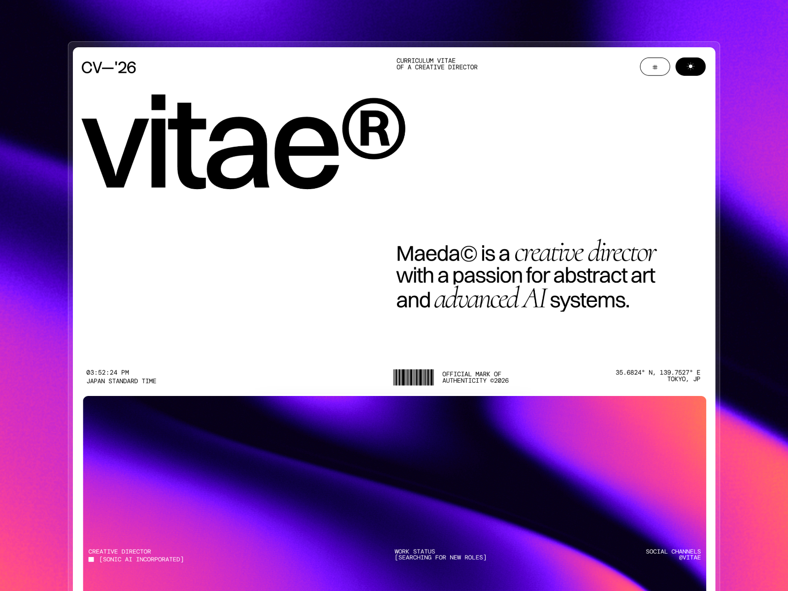 Vitae CV - Image 2