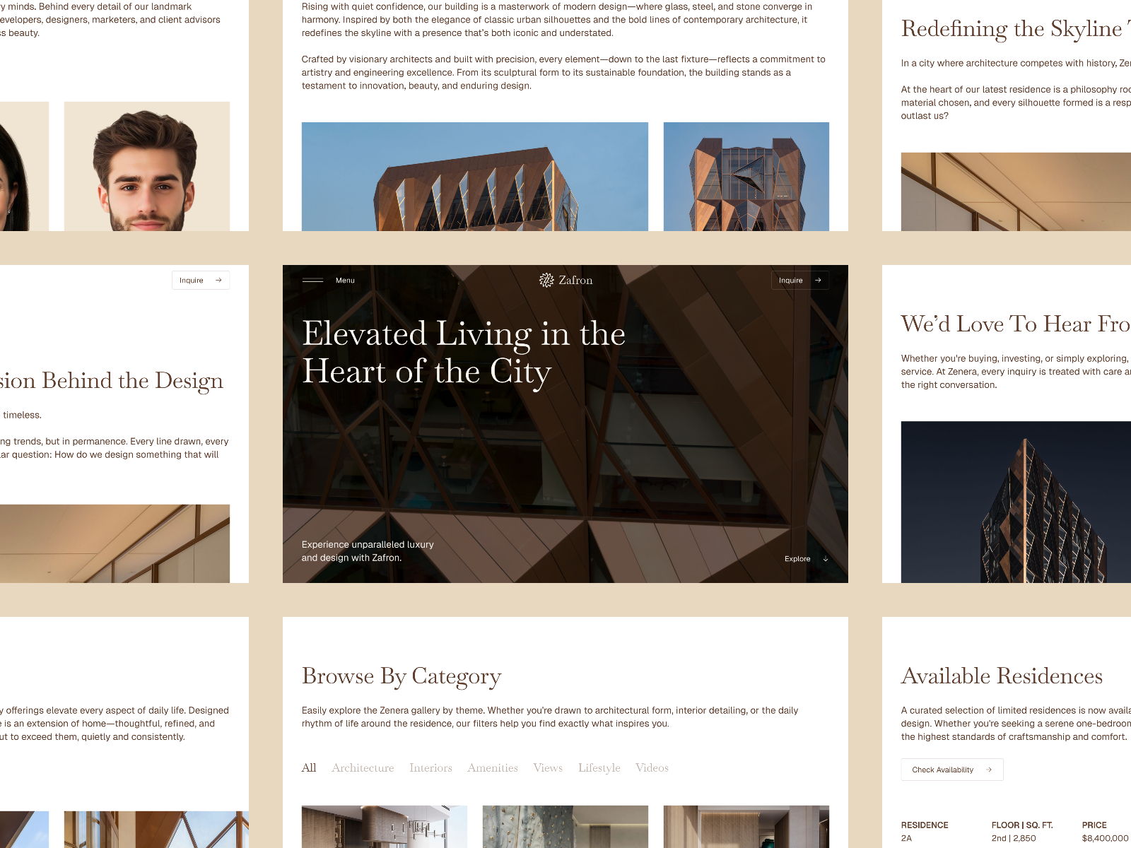 Zafron — Luxury RealEstate Website Template - Image 2