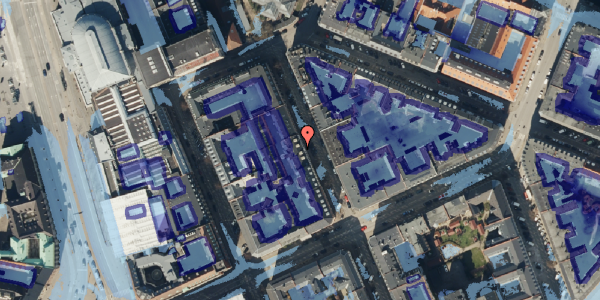 Ekstrem regn på Peder Skrams Gade 8, 1. th, 1054 København K