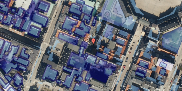 Ekstrem regn på Amaliegade 11C, 1. , 1256 København K