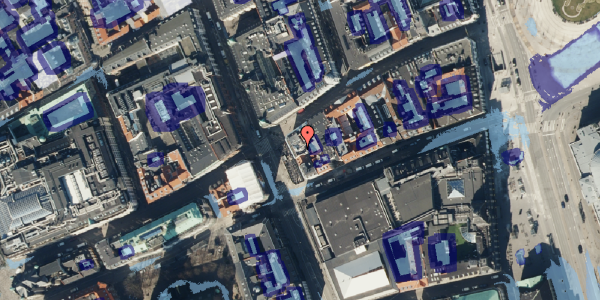 Ekstrem regn på Bremerholm 1, 3. , 1069 København K