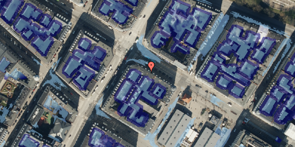 Ekstrem regn på Frederiksborggade 25, 1. , 1360 København K