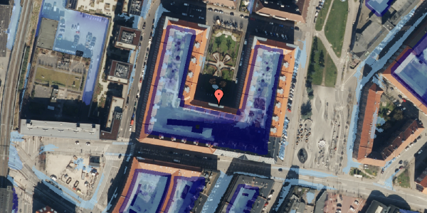 Ekstrem regn på Hothers Plads 17, st. th, 2200 København N