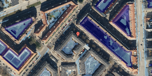 Ekstrem regn på Marskensgade 33, 1. th, 2100 København Ø